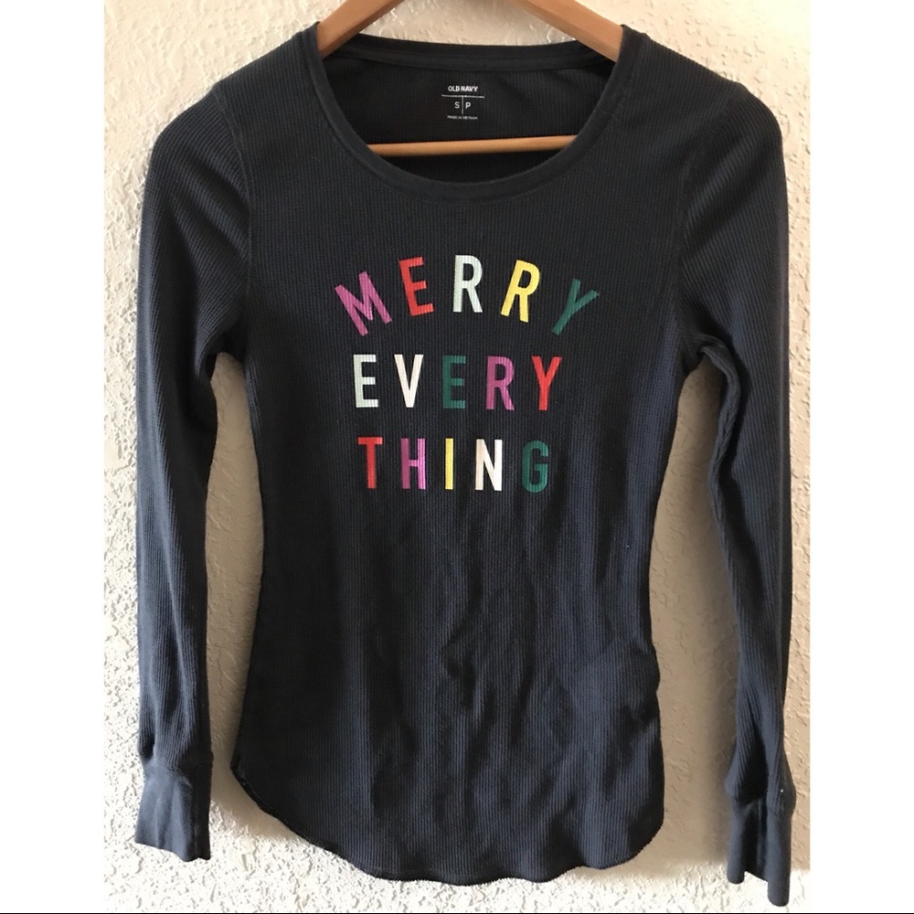 Merry Everything Thermal Long sleeve